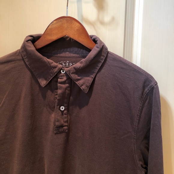 TINCATI Coffee Brown Polo Shirt Pullover, 100% Cotton (Italian), Size Medium - Picture 3 of 16
